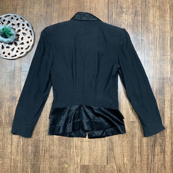 Hugo Buscati Collection Black Blazer Vtg - Picture 2 of 3